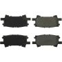 CENTRIC PARTS 105.09960 Posi Quiet Ceramic Brake Pads with Shims and Hardware