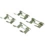 CENTRIC PARTS 105.09970 Posi Quiet Ceramic Brake Pads with Shims and Hardware