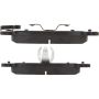 CENTRIC PARTS 105.09980 Posi Quiet Ceramic Brake Pads with Shims and Hardware