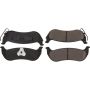 CENTRIC PARTS 105.09980 Posi Quiet Ceramic Brake Pads with Shims and Hardware