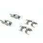 CENTRIC PARTS 105.10040 Posi Quiet Ceramic Brake Pads with Shims and Hardware