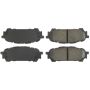 CENTRIC PARTS 105.10040 Posi Quiet Ceramic Brake Pads with Shims and Hardware