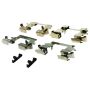 CENTRIC PARTS 105.10050 Posi Quiet Ceramic Brake Pads with Shims and Hardware