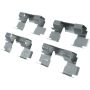 CENTRIC PARTS 105.10080 Posi Quiet Ceramic Brake Pads with Shims and Hardware