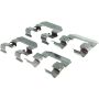 CENTRIC PARTS 105.10130 Posi Quiet Ceramic Brake Pads with Shims and Hardware