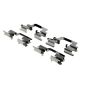 CENTRIC PARTS 105.10180 Posi Quiet Ceramic Brake Pads with Shims and Hardware