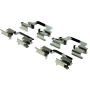 CENTRIC PARTS 105.10180 Posi Quiet Ceramic Brake Pads with Shims and Hardware
