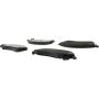 CENTRIC PARTS 105.10190 Posi Quiet Ceramic Brake Pads with Shims and Hardware