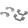 CENTRIC PARTS 105.10200 Posi Quiet Ceramic Brake Pads with Shims and Hardware