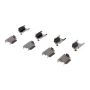 CENTRIC PARTS 105.10220 Posi Quiet Ceramic Brake Pads with Shims and Hardware