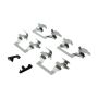CENTRIC PARTS 105.10280 Posi Quiet Ceramic Brake Pads with Shims and Hardware