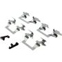 CENTRIC PARTS 105.10280 Posi Quiet Ceramic Brake Pads with Shims and Hardware