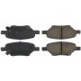 CENTRIC PARTS 105.10330 Posi Quiet Ceramic Brake Pads with Shims and Hardware