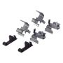 CENTRIC PARTS 105.10370 Posi Quiet Ceramic Brake Pads with Shims and Hardware