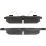 CENTRIC PARTS 105.10370 Posi Quiet Ceramic Brake Pads with Shims and Hardware