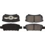 CENTRIC PARTS 105.10370 Posi Quiet Ceramic Brake Pads with Shims and Hardware