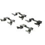 CENTRIC PARTS 105.10390 Posi Quiet Ceramic Brake Pads with Shims and Hardware