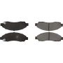 CENTRIC PARTS 105.10390 Posi Quiet Ceramic Brake Pads with Shims and Hardware