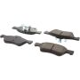 CENTRIC PARTS 105.10470 Posi Quiet Ceramic Brake Pads with Shims and Hardware