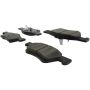 CENTRIC PARTS 105.10472 Posi Quiet Ceramic Brake Pads with Shims and Hardware