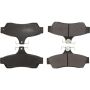 CENTRIC PARTS 105.10480 Posi Quiet Ceramic Brake Pads with Shims