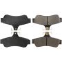 CENTRIC PARTS 105.10481 Posi Quiet Ceramic Brake Pads with Shims