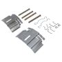 CENTRIC PARTS 105.10510 Posi Quiet Ceramic Brake Pads with Shims and Hardware