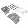 CENTRIC PARTS 105.10510 Posi Quiet Ceramic Brake Pads with Shims and Hardware