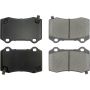 CENTRIC PARTS 105.10530 Posi Quiet Ceramic Brake Pads with Shims and Hardware