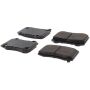 CENTRIC PARTS 105.10531 Posi Quiet Ceramic Brake Pads with Shims and Hardware