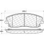 CENTRIC PARTS 105.10560 Posi Quiet Ceramic Brake Pads with Shims and Hardware