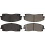 CENTRIC PARTS 105.10560 Posi Quiet Ceramic Brake Pads with Shims and Hardware