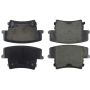 CENTRIC PARTS 105.10570 Posi Quiet Ceramic Brake Pads with Shims and Hardware