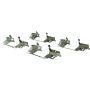 CENTRIC PARTS 105.10580 Posi Quiet Ceramic Brake Pads with Shims and Hardware
