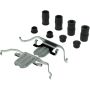 CENTRIC PARTS 105.10610 Posi Quiet Ceramic Brake Pads with Shims and Hardware