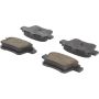 CENTRIC PARTS 105.10710 Posi Quiet Ceramic Brake Pads with Shims and Hardware
