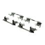 CENTRIC PARTS 105.10750 Posi Quiet Ceramic Brake Pads with Shims and Hardware