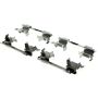 CENTRIC PARTS 105.10750 Posi Quiet Ceramic Brake Pads with Shims and Hardware