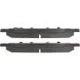 CENTRIC PARTS 105.10750 Posi Quiet Ceramic Brake Pads with Shims and Hardware