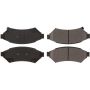 CENTRIC PARTS 105.10750 Posi Quiet Ceramic Brake Pads with Shims and Hardware