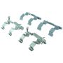 CENTRIC PARTS 105.10780 Posi Quiet Ceramic Brake Pads with Shims and Hardware