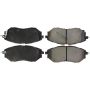 CENTRIC PARTS 105.10780 Posi Quiet Ceramic Brake Pads with Shims and Hardware