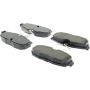CENTRIC PARTS 105.10820 Posi Quiet Ceramic Brake Pads with Shims and Hardware