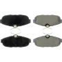 CENTRIC PARTS 105.10820 Posi Quiet Ceramic Brake Pads with Shims and Hardware