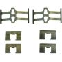 CENTRIC PARTS 105.10860 Posi Quiet Ceramic Brake Pads with Shims and Hardware
