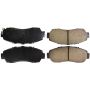 CENTRIC PARTS 105.10890 Posi Quiet Ceramic Brake Pads with Shims and Hardware