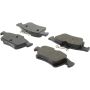 CENTRIC PARTS 105.10950 Posi Quiet Ceramic Brake Pads with Shims and Hardware