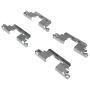 CENTRIC PARTS 105.11000 Posi Quiet Ceramic Brake Pads with Shims and Hardware