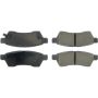 CENTRIC PARTS 105.11000 Posi Quiet Ceramic Brake Pads with Shims and Hardware