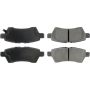 CENTRIC PARTS 105.11010 Posi Quiet Ceramic Brake Pads with Shims and Hardware